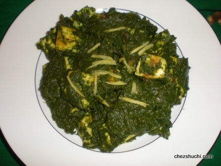 palak paneer